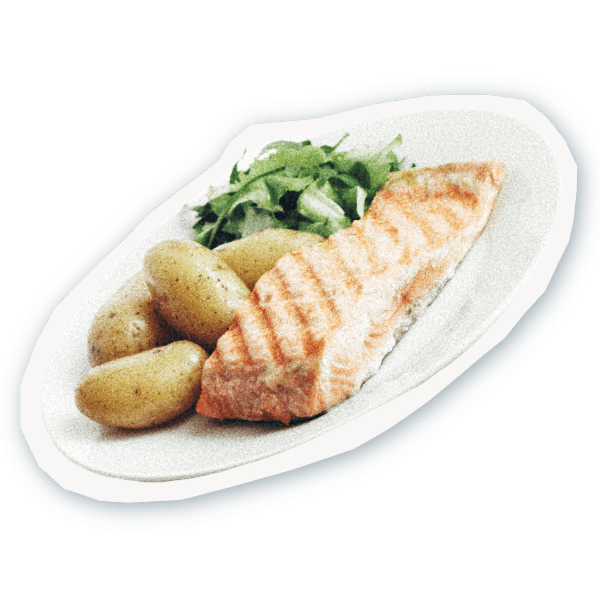 Baked Salmon & Potatoes